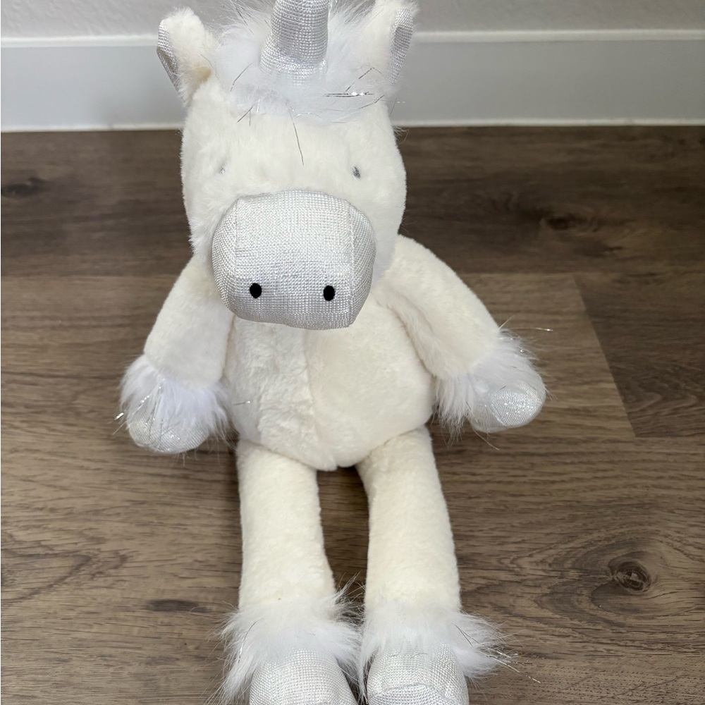 Pottery Barn Kids Long-Legged Unicorn Stuffed Animal Plush Nursery